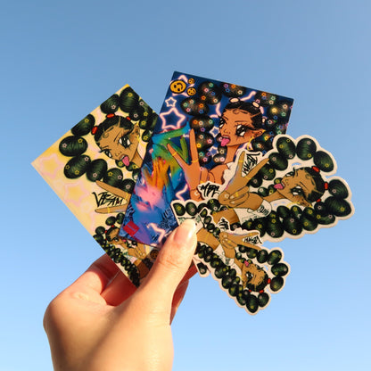 "333" STICKERS
