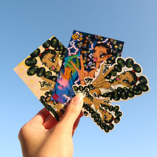 "333" STICKERS