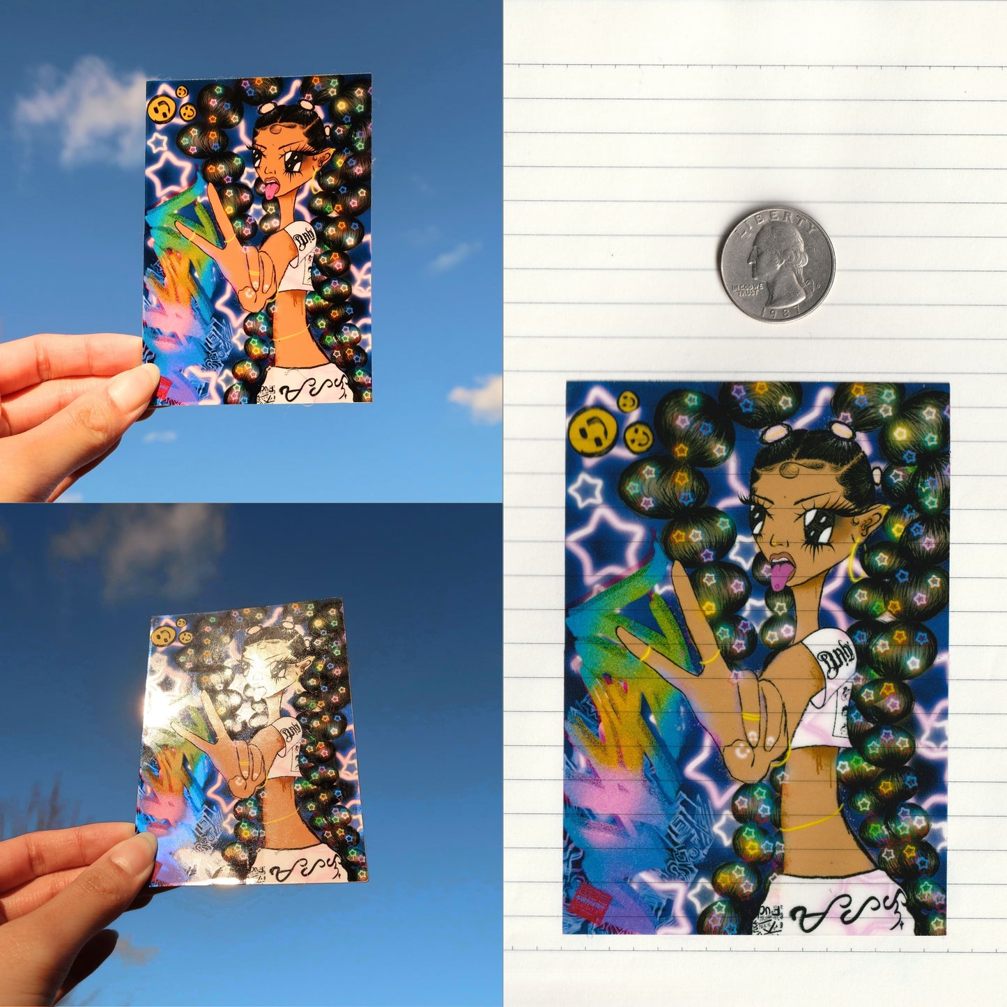 "333" STICKERS